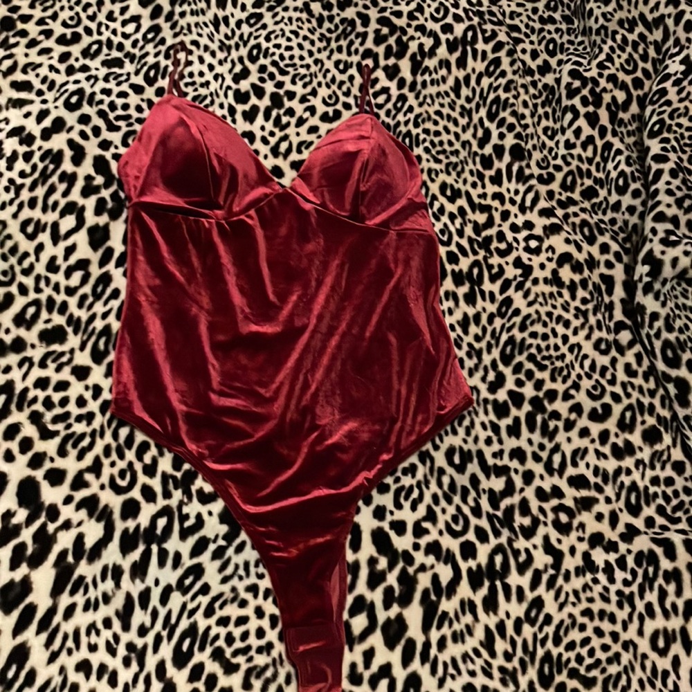 Red Velvet Bodysuit